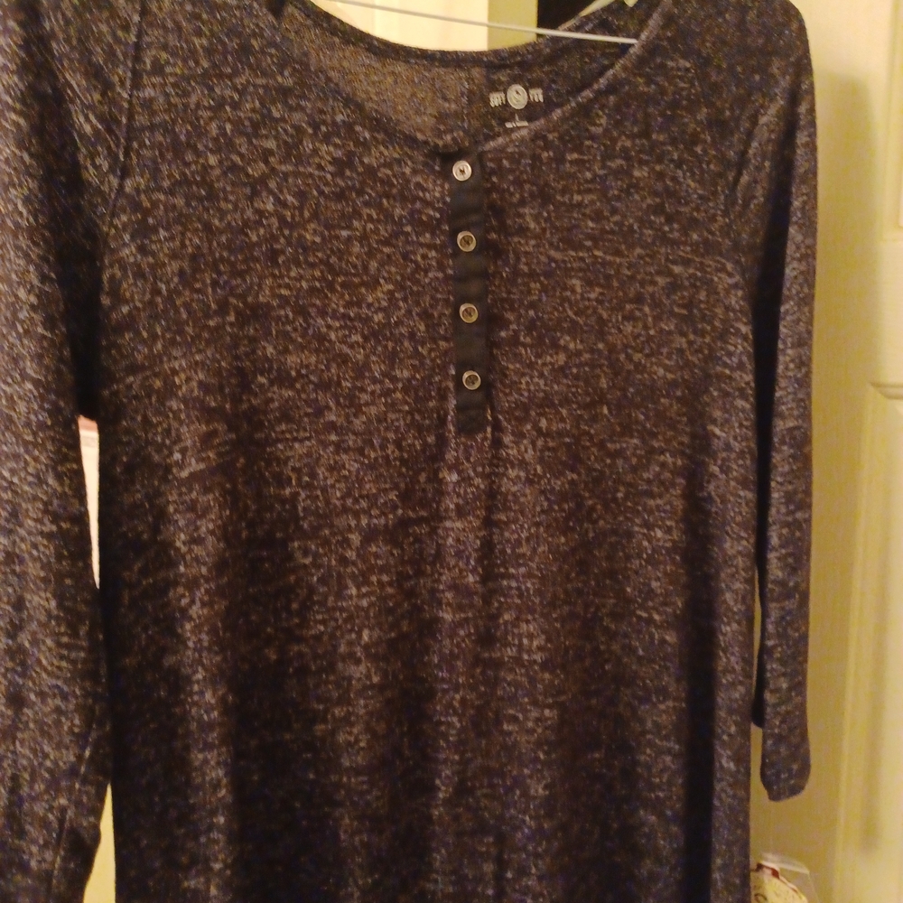 Long Sleeve Black Dress
